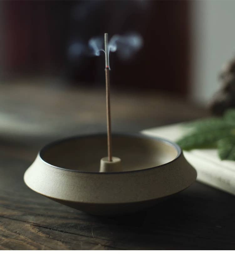 gohobi ceramic incense holder