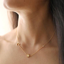 Load image into Gallery viewer, sun and moon necklace
