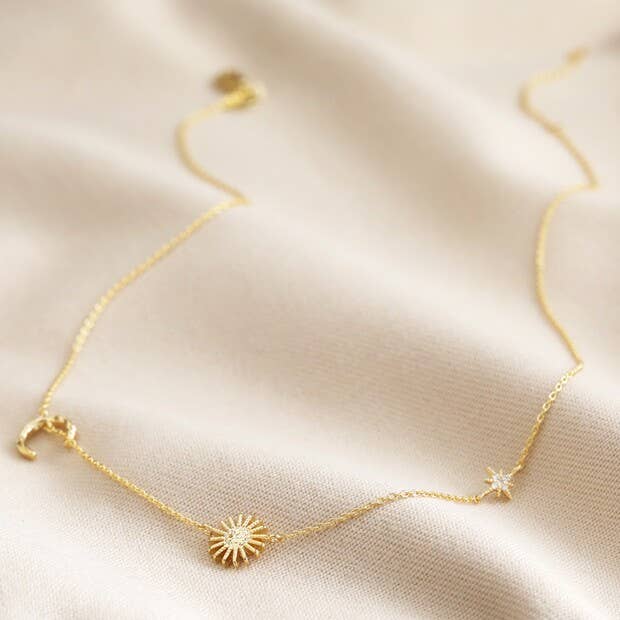 sun and moon necklace