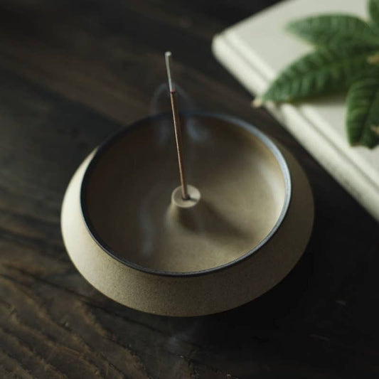 gohobi ceramic incense holder