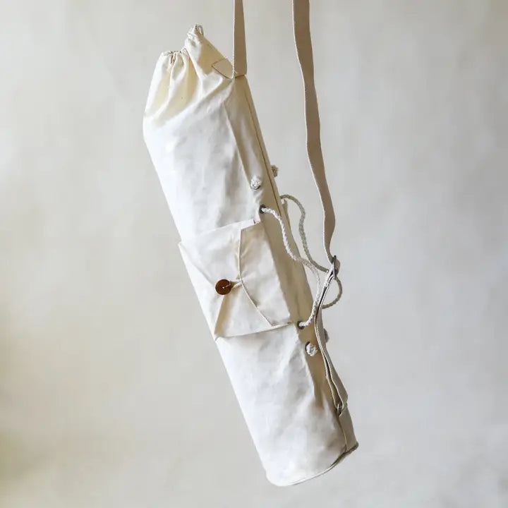 organic yoga mat bag