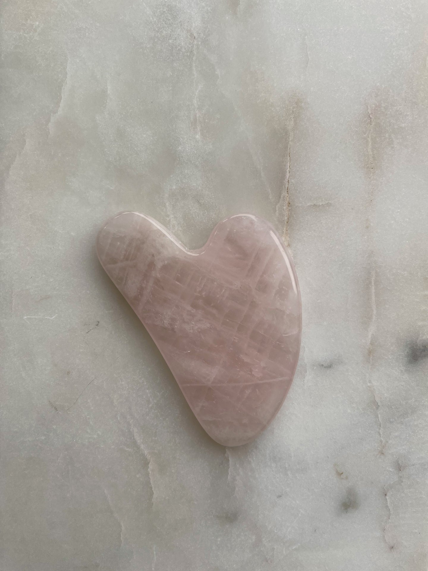 rose quartz gua sha