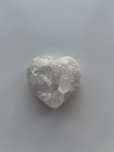 Load image into Gallery viewer, brazilian quartz druzy heart
