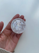 Load image into Gallery viewer, clear quartz sphere
