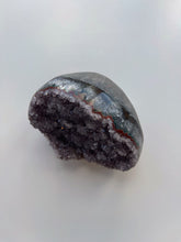 Load image into Gallery viewer, amethyst druzy egg
