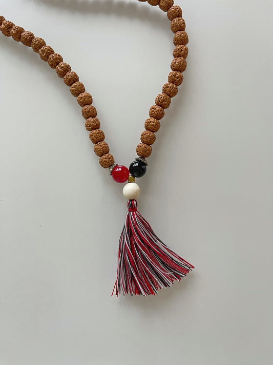 harmony + protection mala necklace