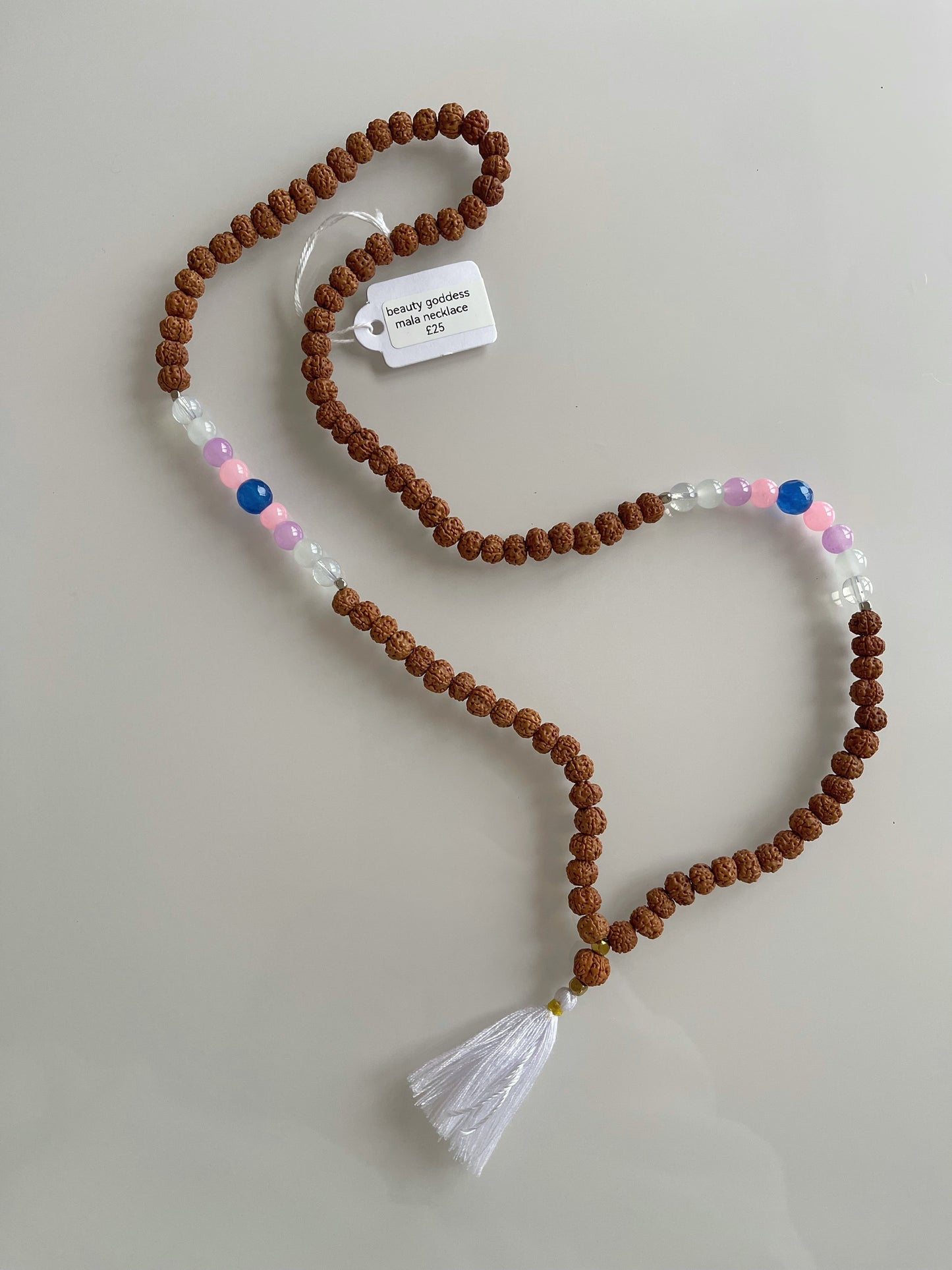 beauty goddess mala necklace