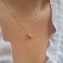 Load image into Gallery viewer, citrine 14k gold plated necklace
