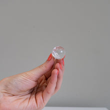 Load image into Gallery viewer, mini clear quartz sphere
