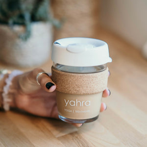 yahra reusable cup | white - yahra